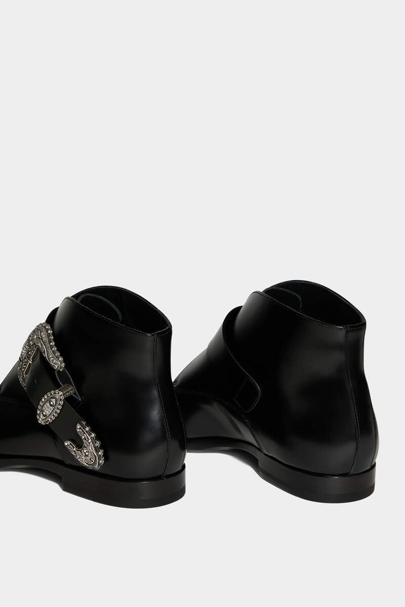 GOTHIC GRUNGE ANKLE BOOTS - 5