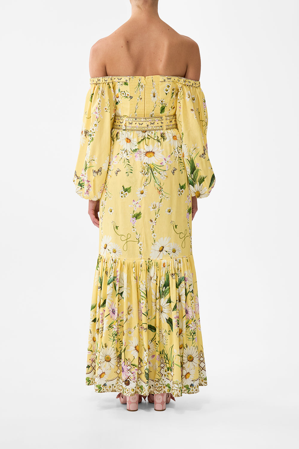 PUFF SLEEVE CORSET DRESS - 3
