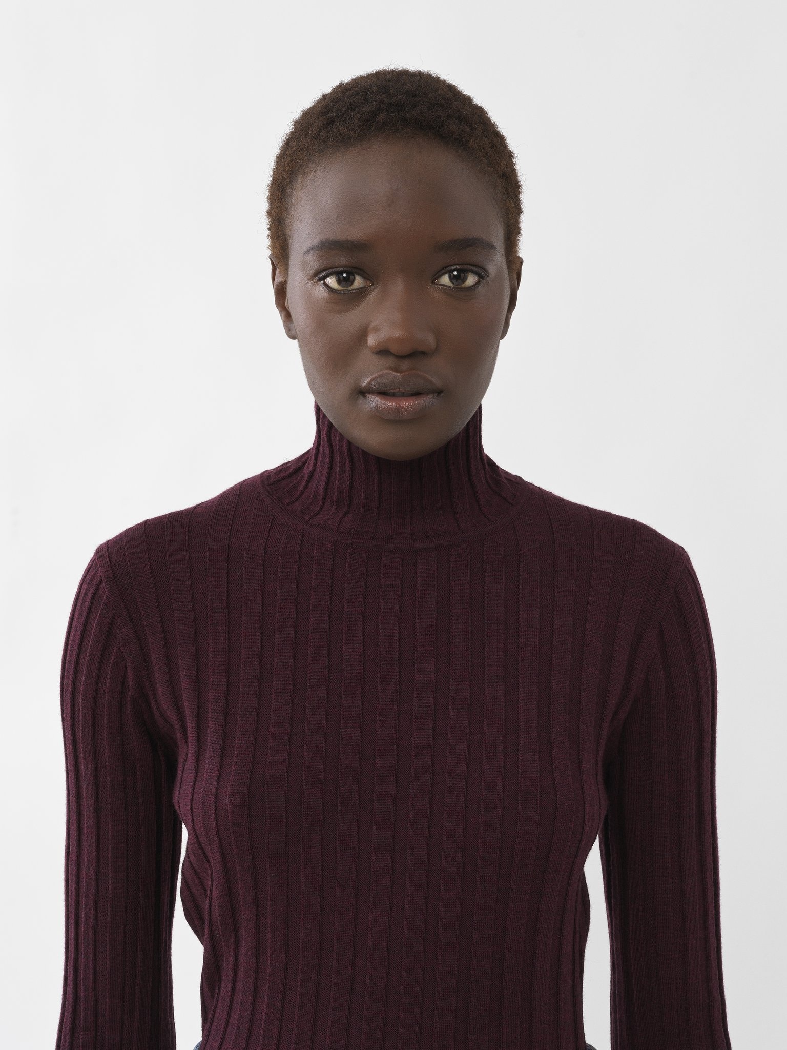 TURTLENECK KNIT TOP - 2