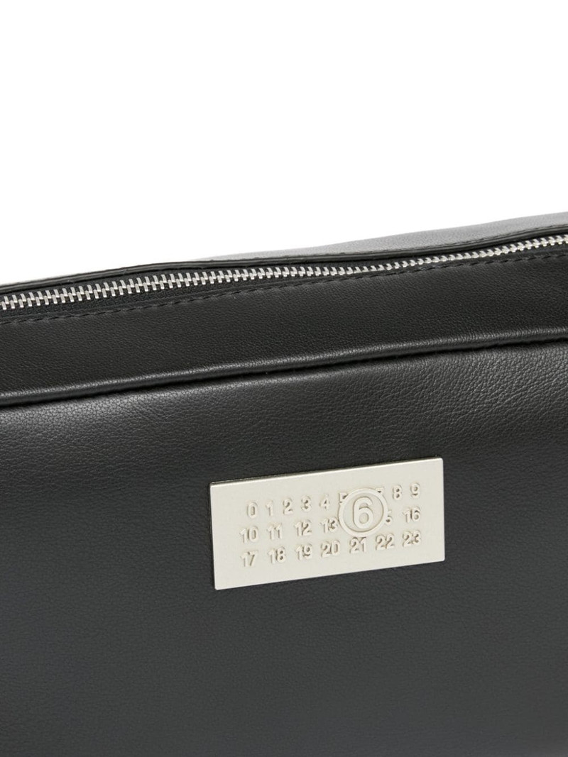 Numeric leather shoulder bag 6