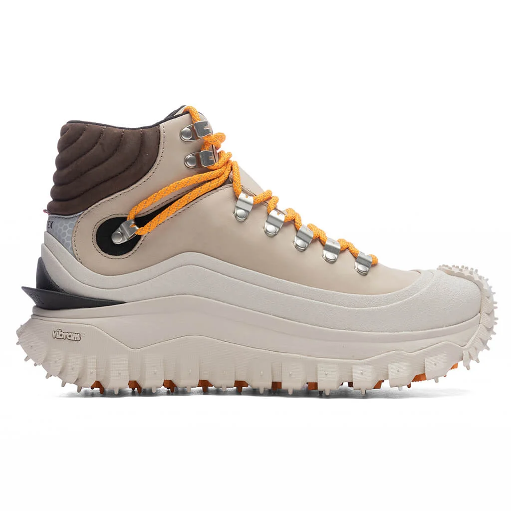 MONCLER TRAILGRIP GTX HIGH TOP - BEIGE - 1