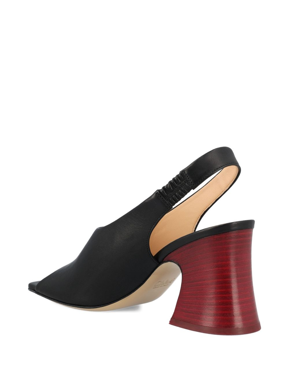 square-toe sandals - 3