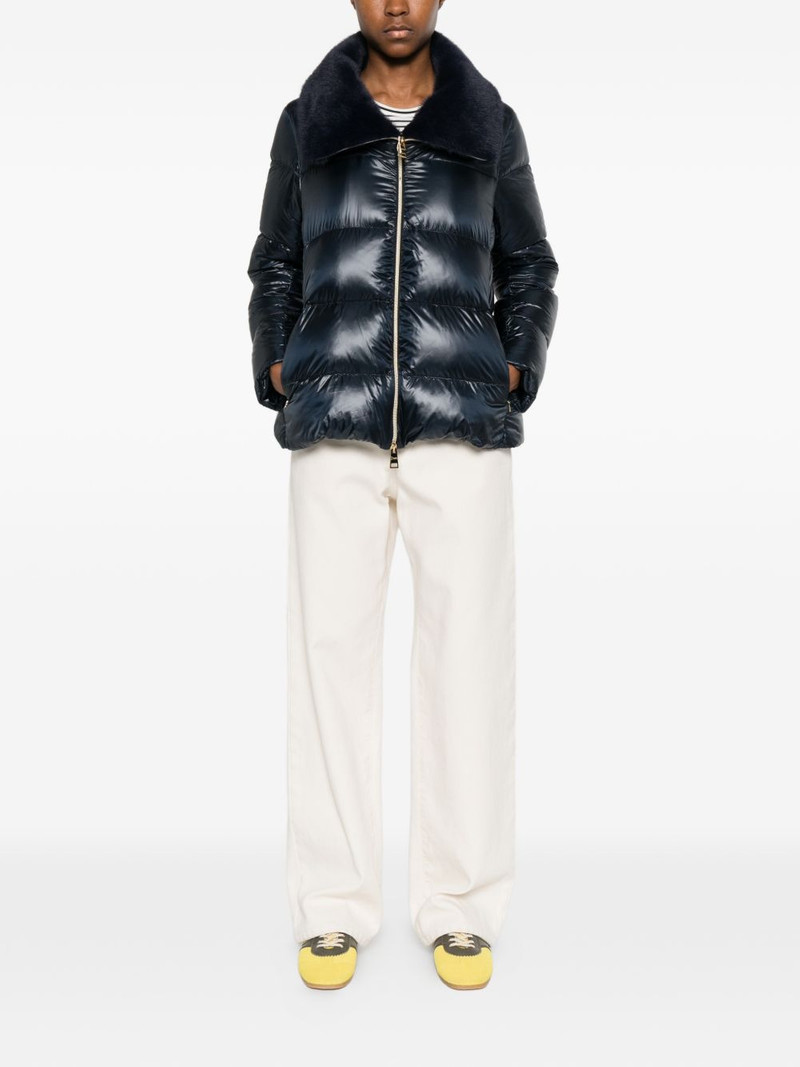 Herno long-sleeve padded jacket outlook