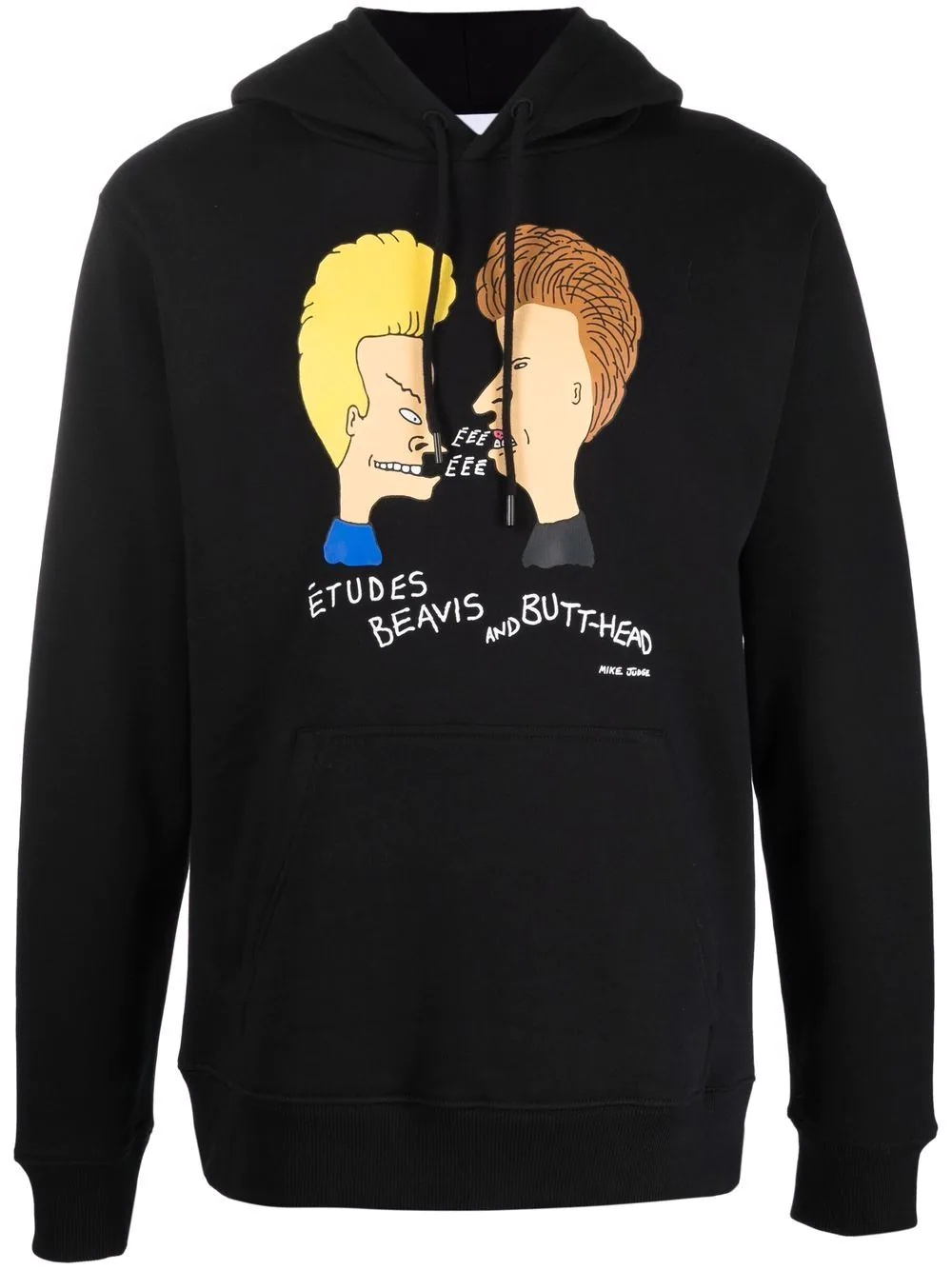 Beavis & Butthead print hoodie - 1