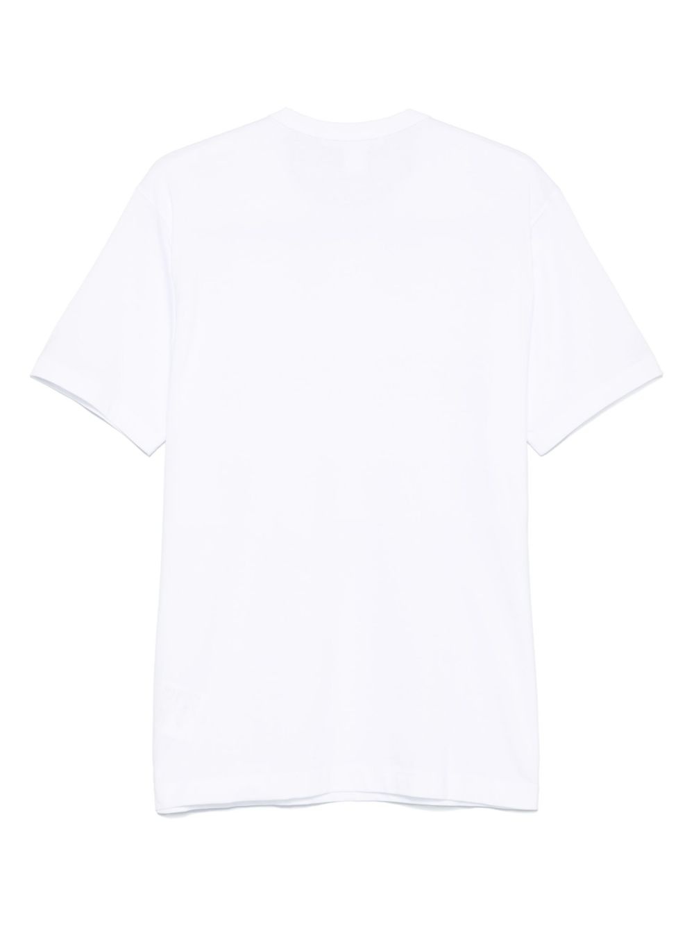 frayed-trim T-shirt - 2