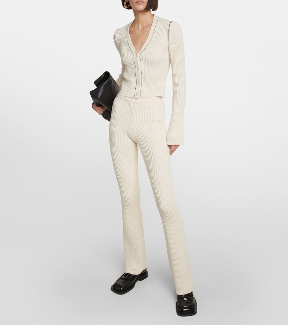 Ribbed-knit pants - 2