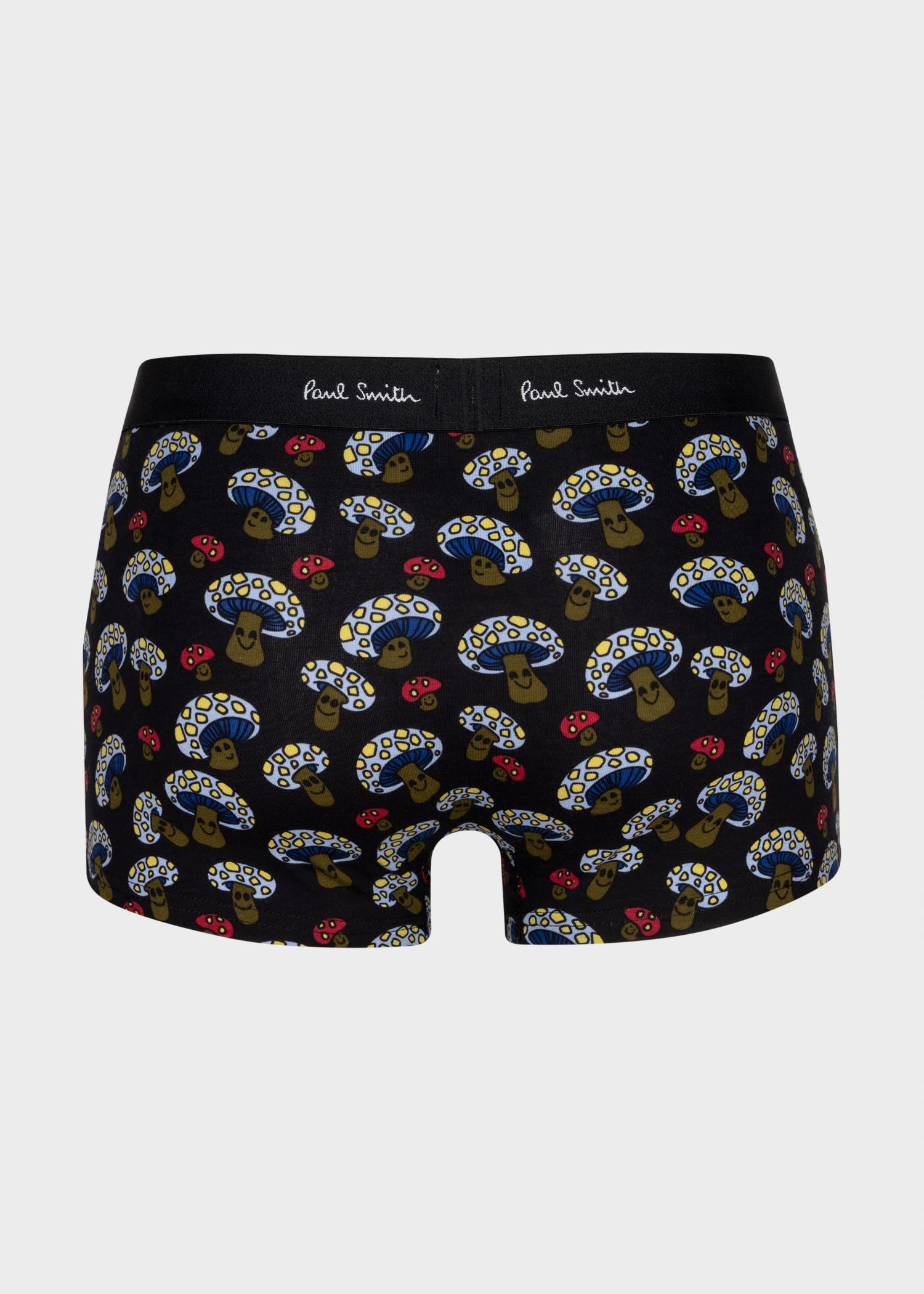 'Mushroom' Print Low-Rise Boxer Briefs - 2