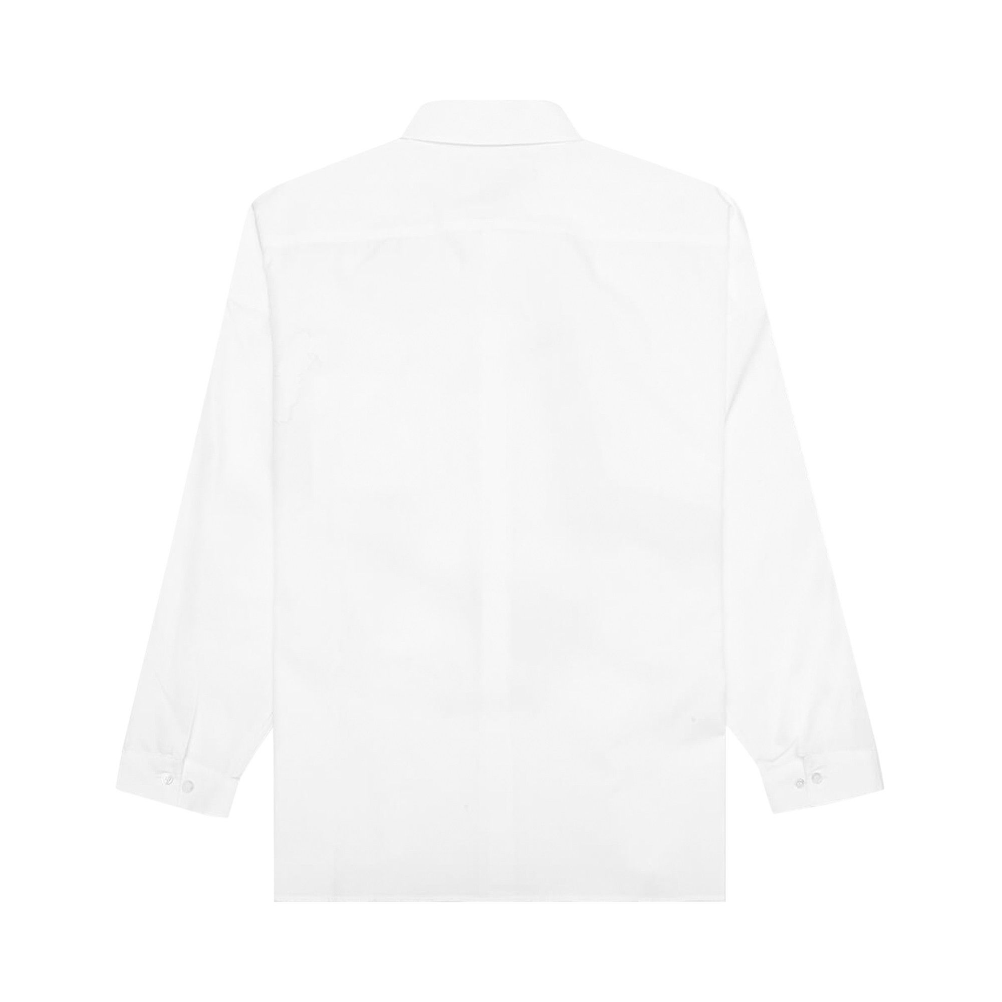 Marni Poplin Shirt With Flower Patches 'Lily White' - 2