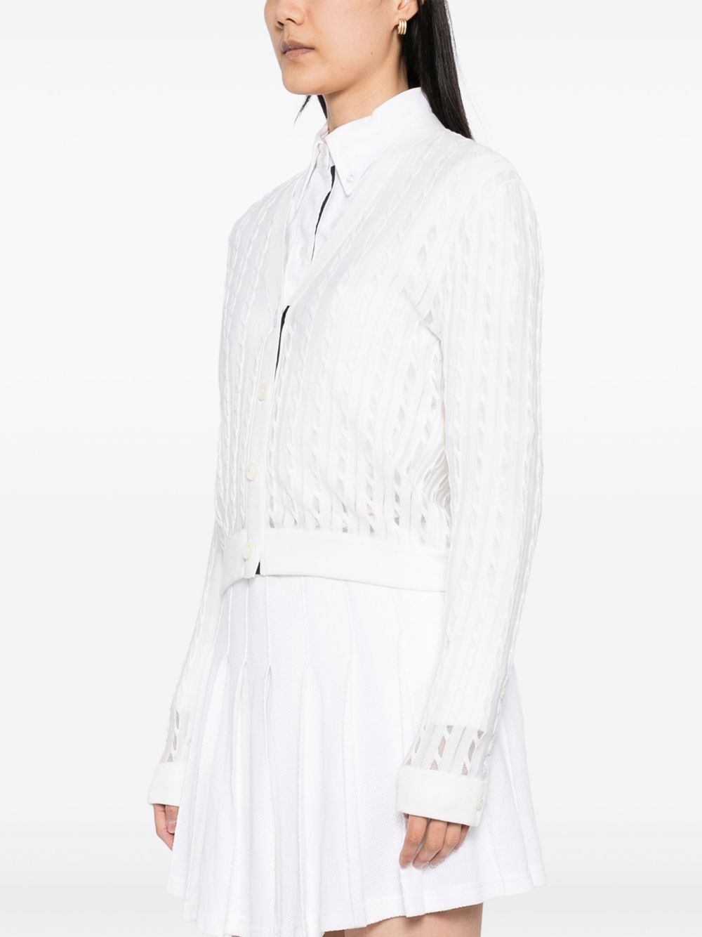 V-neck cardigan - 3