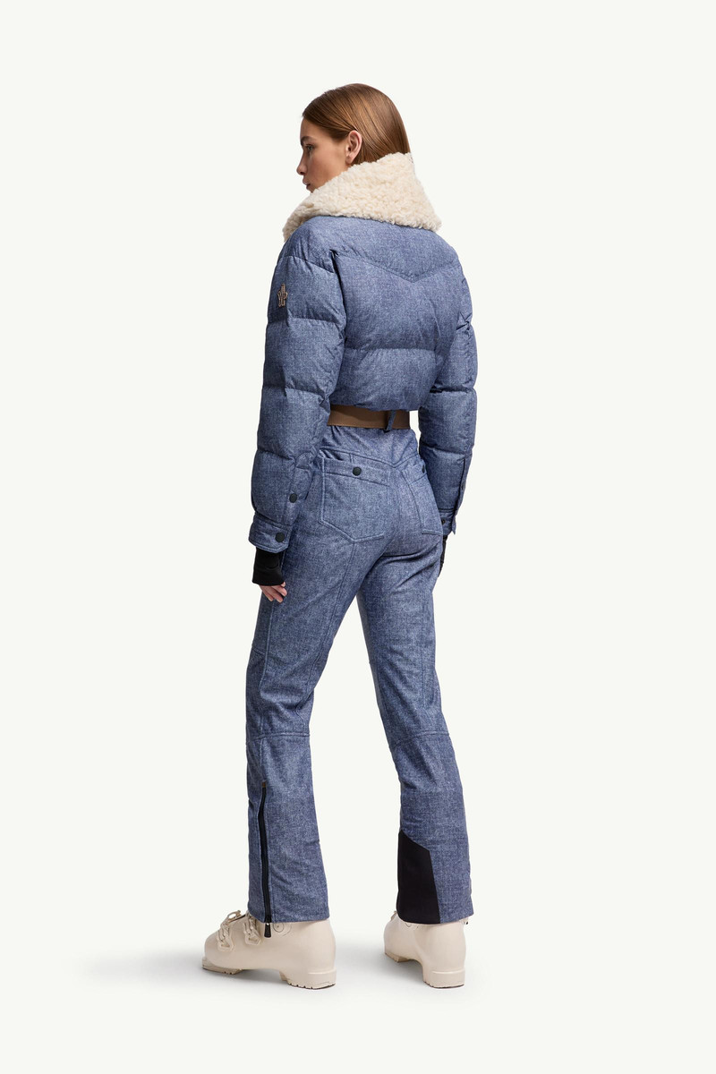 Shearling-Trimmed Down Ski Suit 5