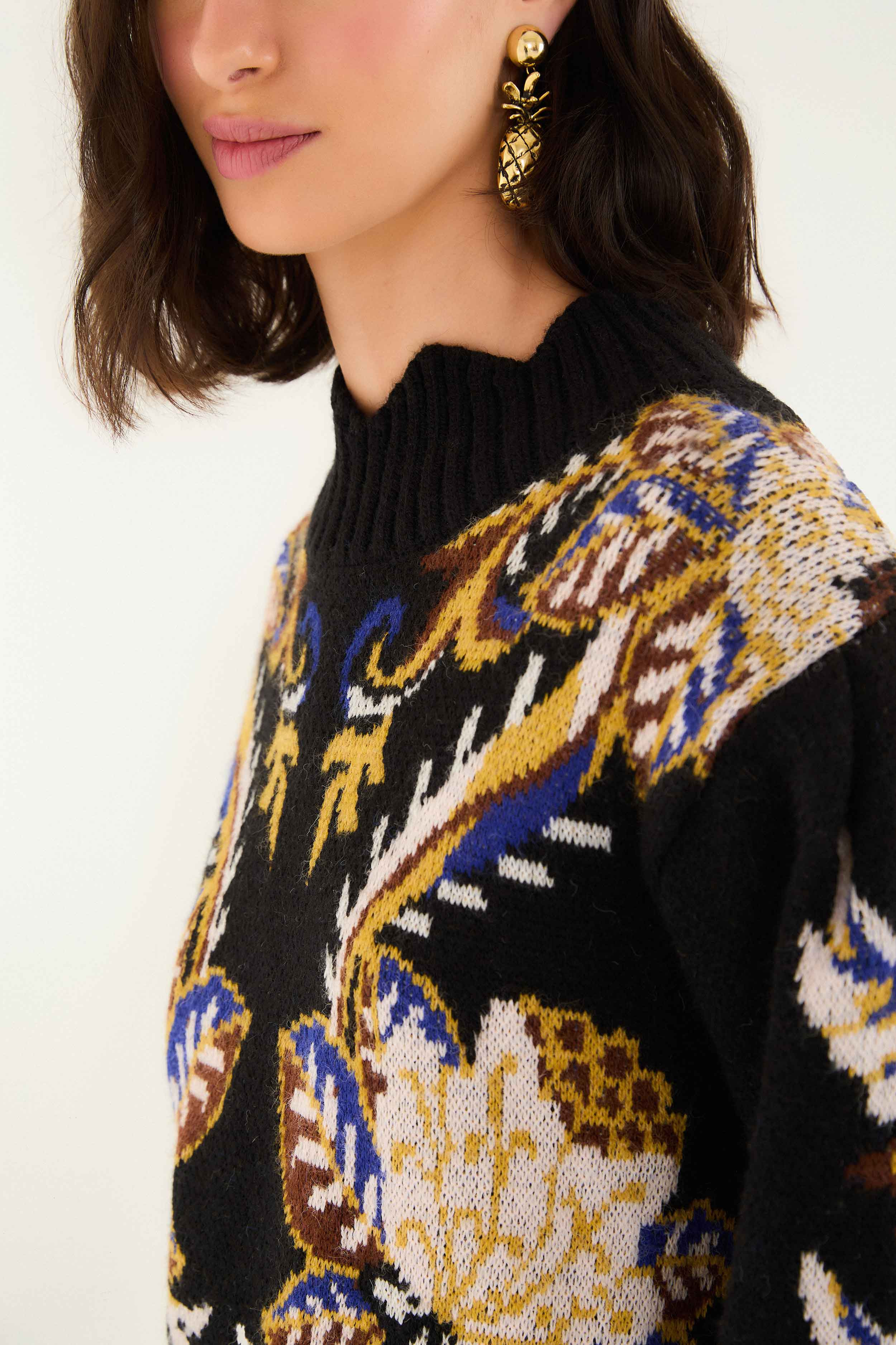 Arabesque Paradise Knit Sweater - 3