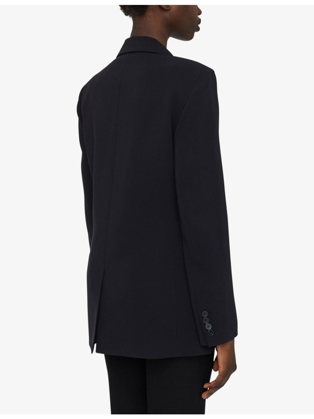 Jackie relaxed-fit single-breasted woven blazer - 4