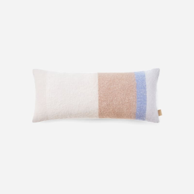 ® Simona Bolster 14" x 36" Pillows in Misty Wisteria Stripe 1