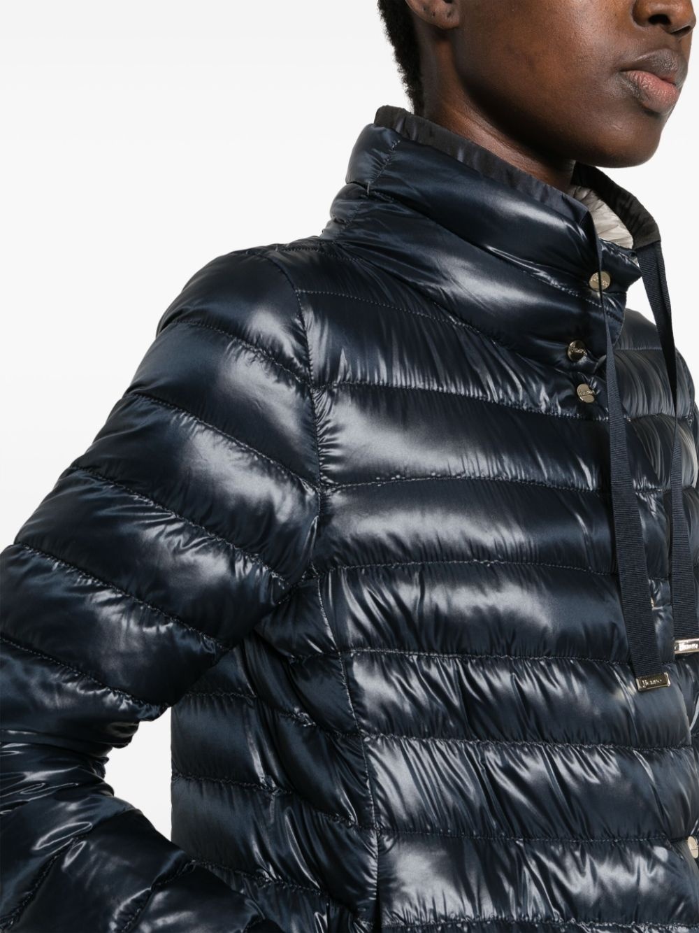 high-shine puffer jacket - 5