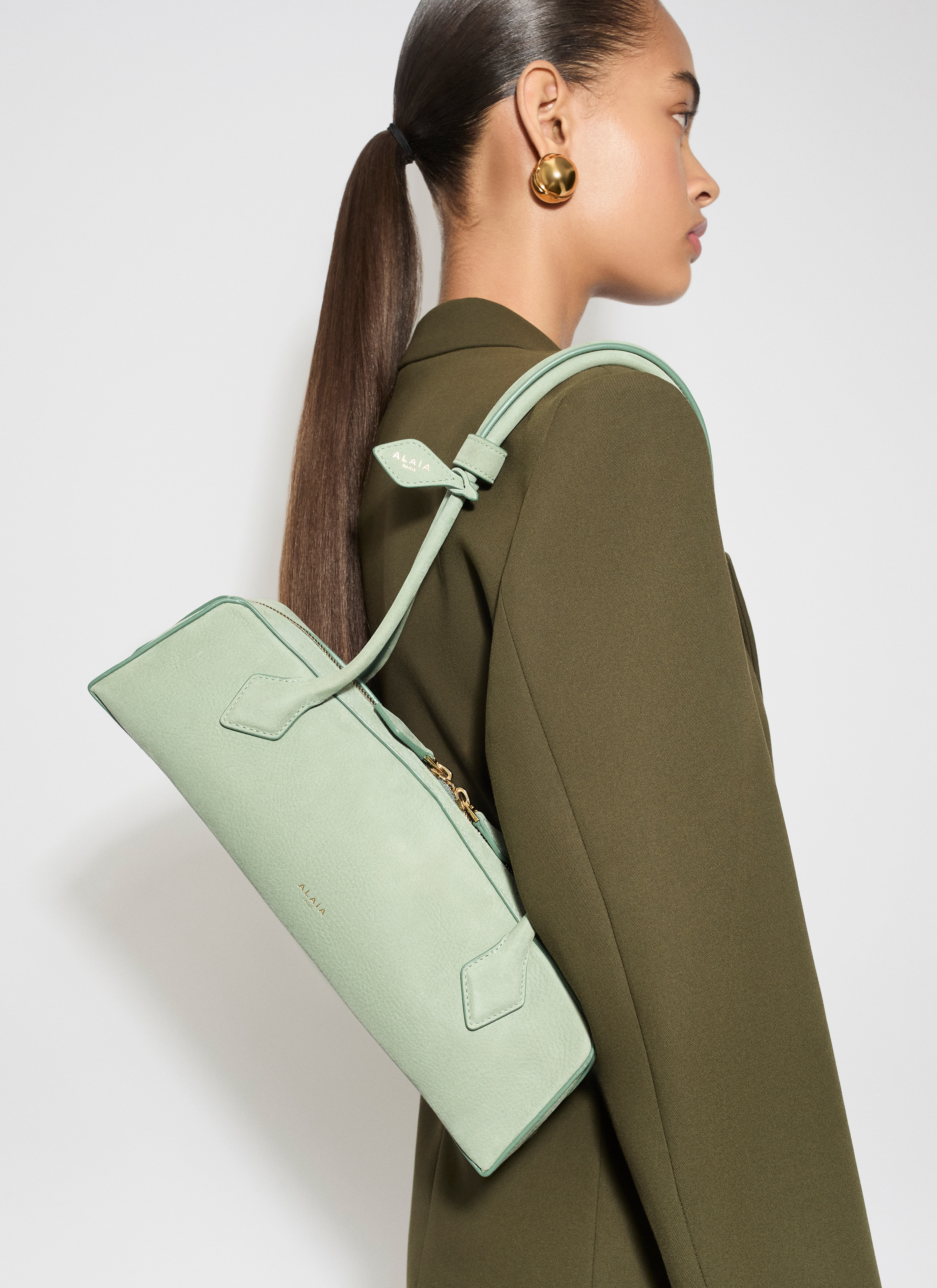 LE TECKEL MEDIUM BAG IN NUBUCK - 2