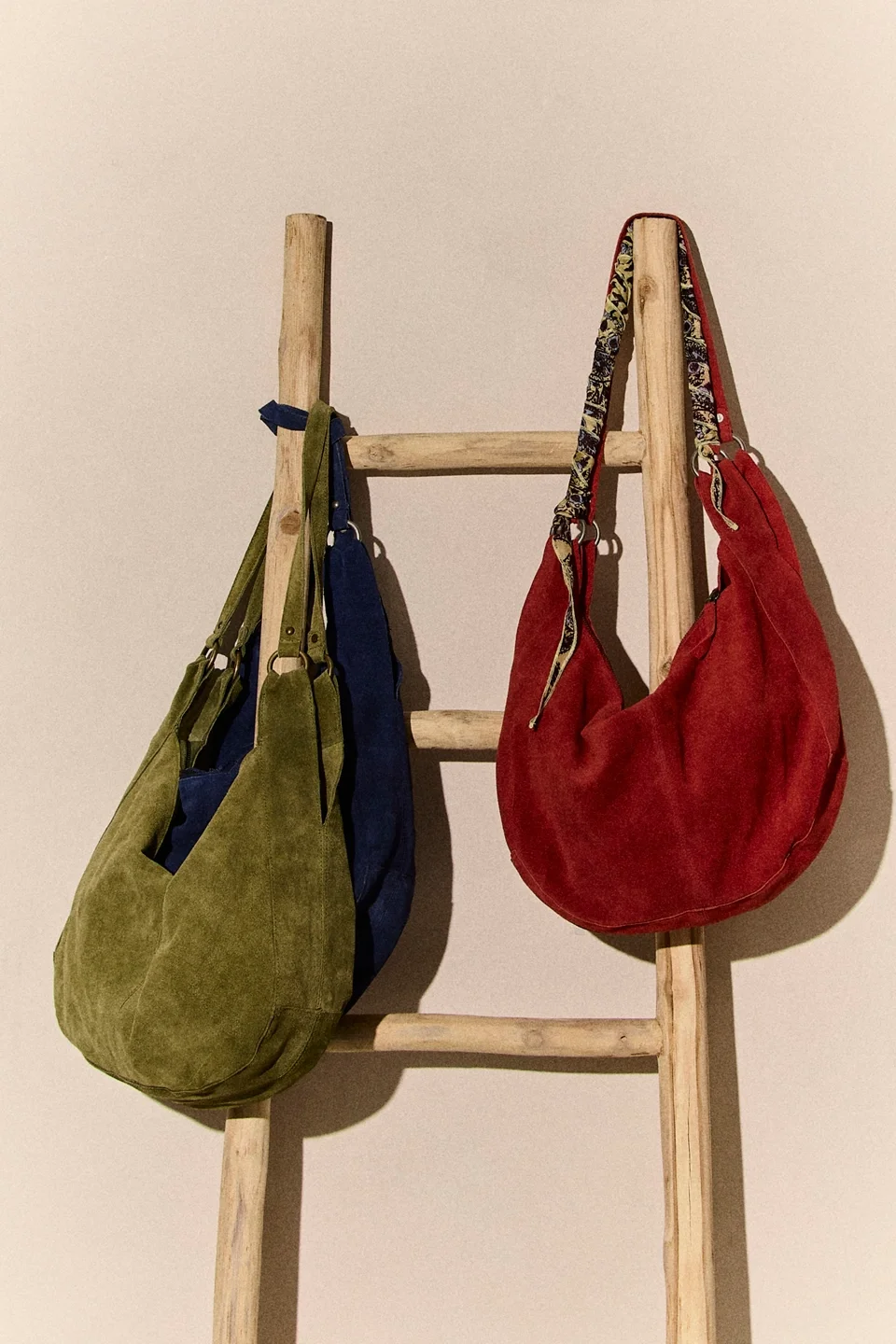 Roma Suede Tote Bag - 1
