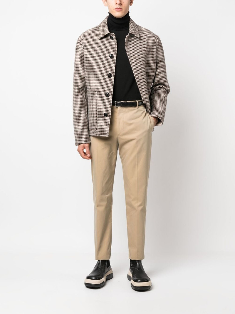 Alexander McQueen cotton cigarette trousers outlook