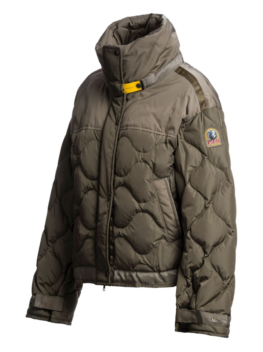 quilted cropped jacket - 4