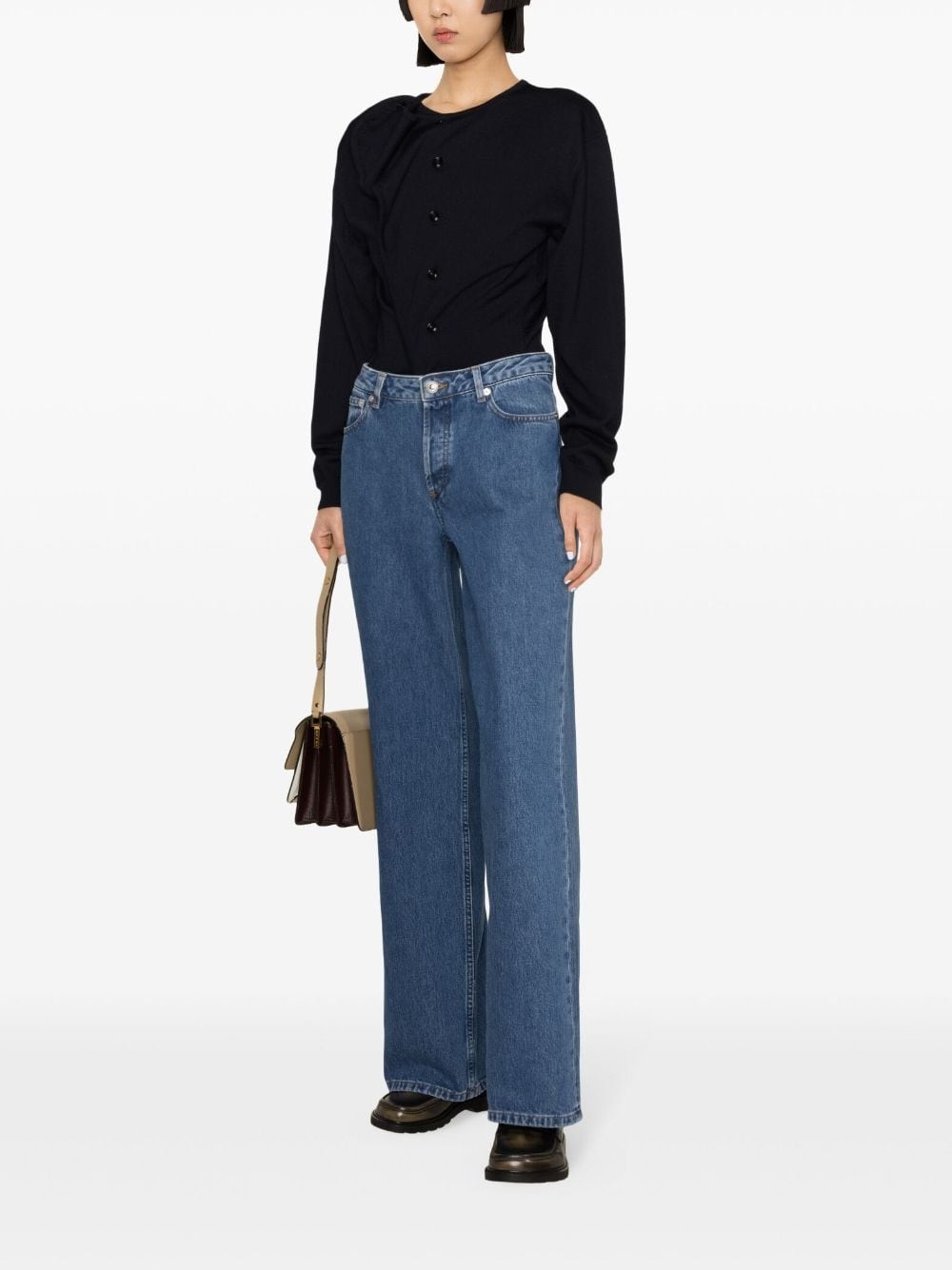 Elisabeth high-rise wide-leg jeans - 3