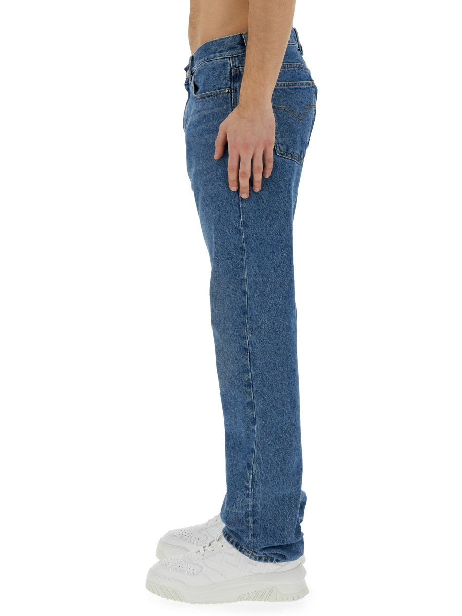 Versace Men Regular Fit Jeans - 4