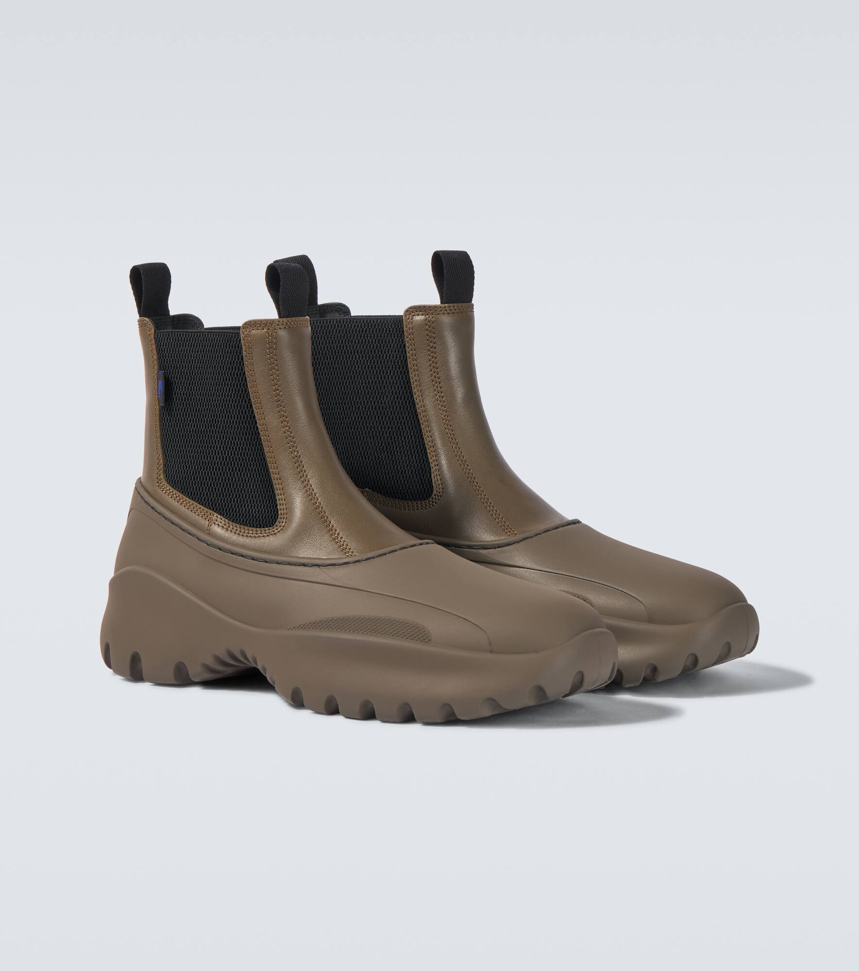 Leather Chelsea boots - 5