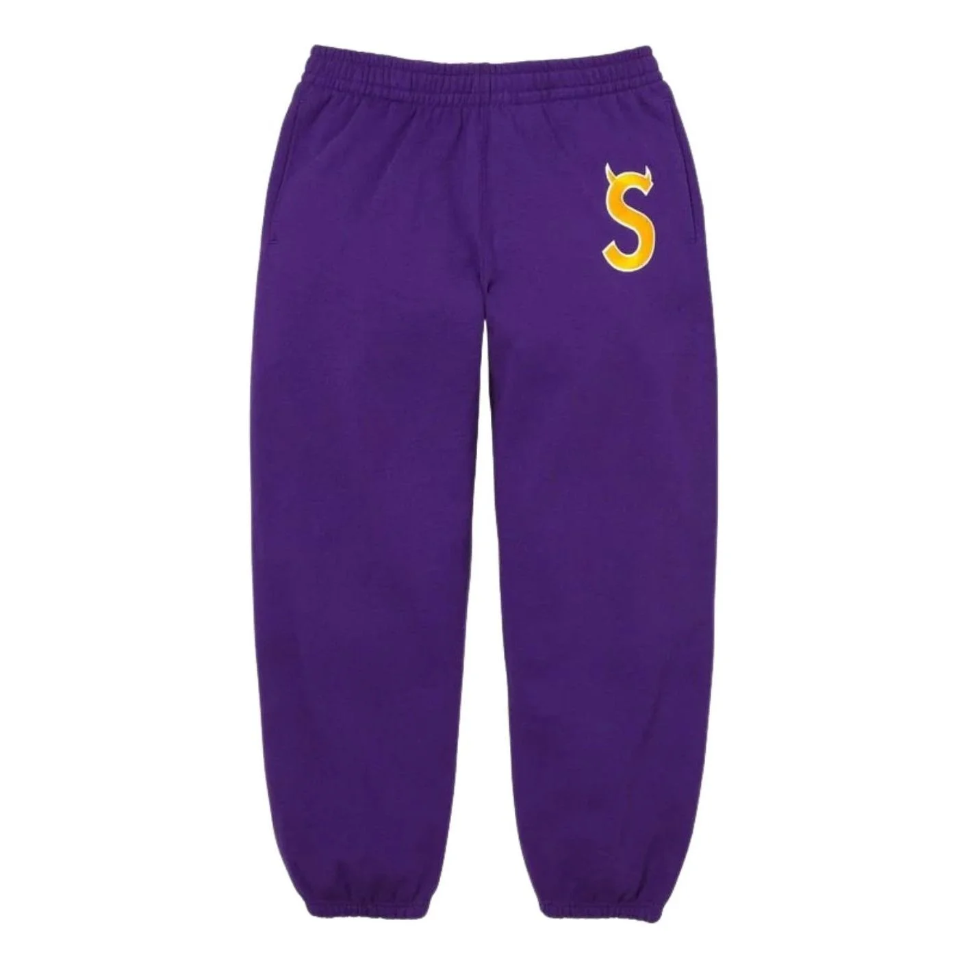Supreme SS26 Devil S Logo Sweatpant 'Purple' SUP-SS26-139-PUR - 1