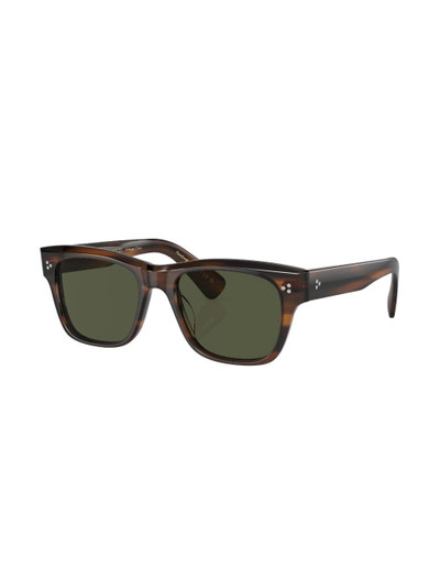 Oliver Peoples Birell square-frame sunglasses outlook