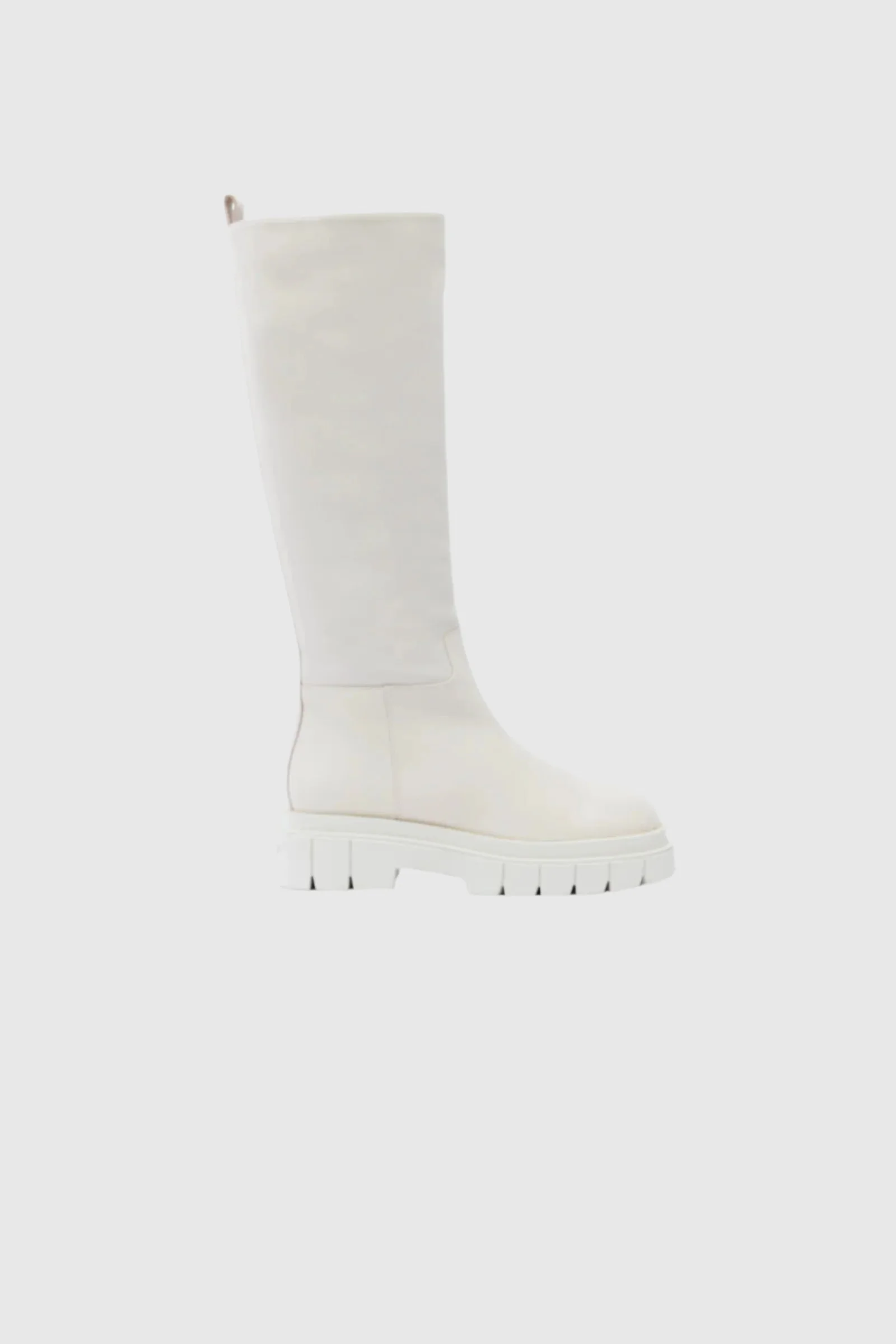 COMMANDER shearling-lined lug sole (R) Leather boot for women - 1