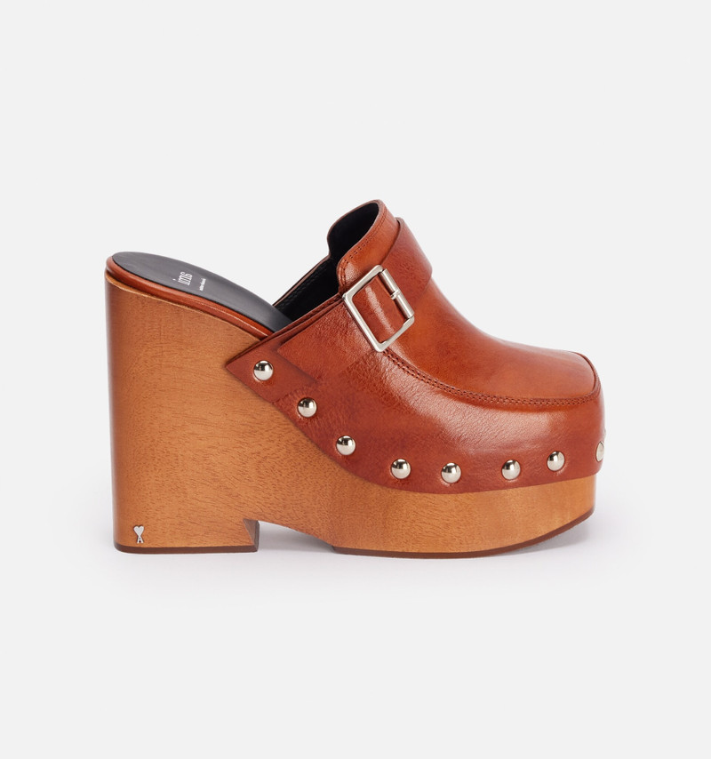 AMI Paris Close Toe Clogs outlook