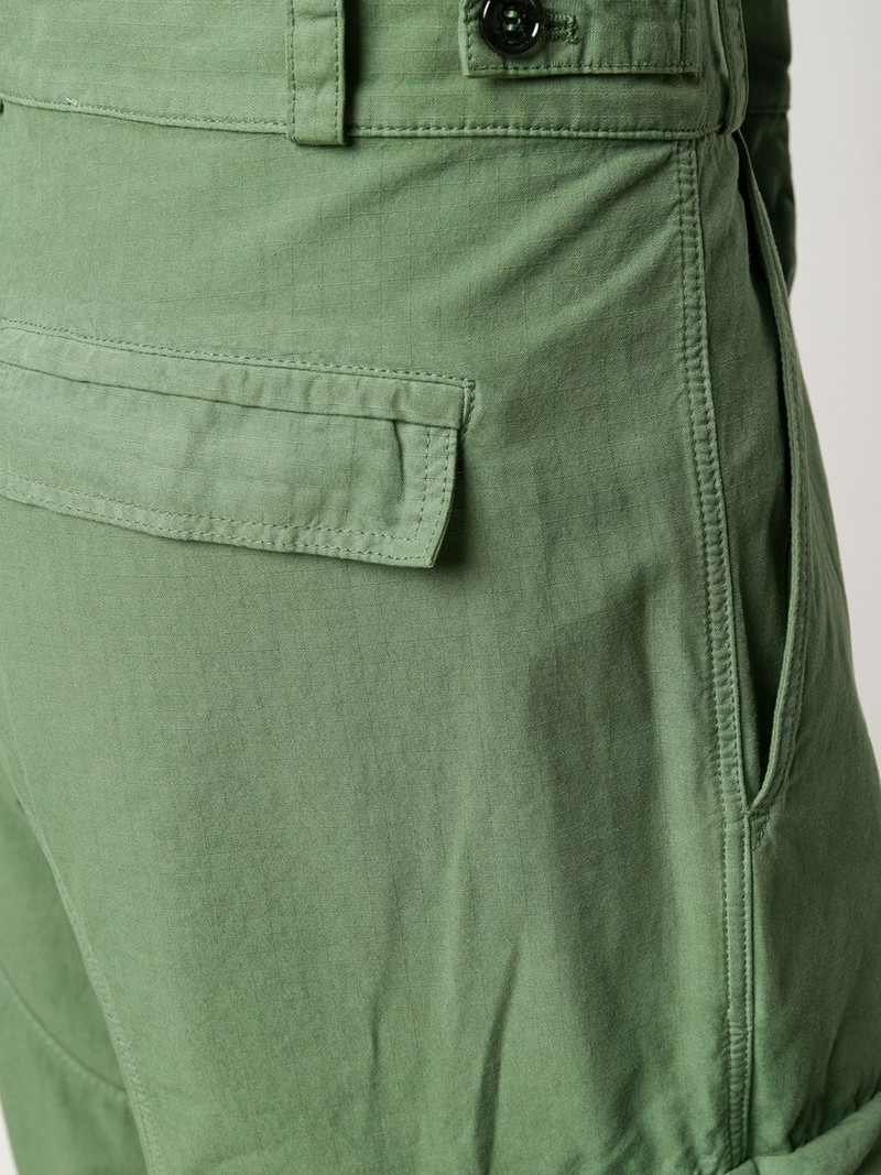 utility pocket straight trousers 5