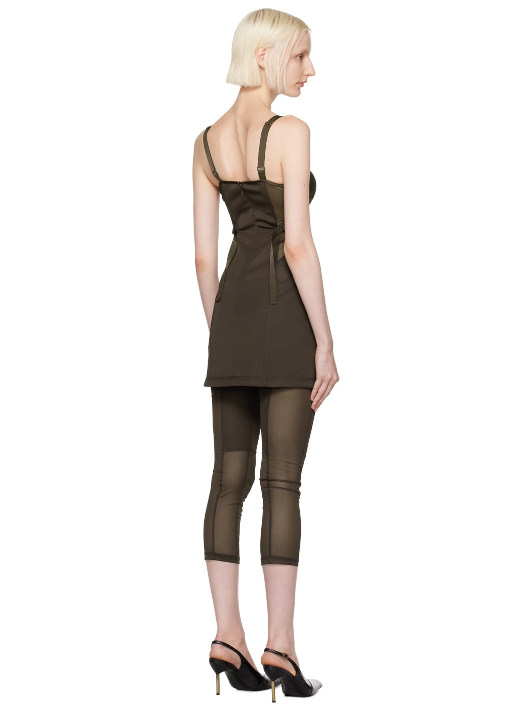 Brown Grace Minidress - 3