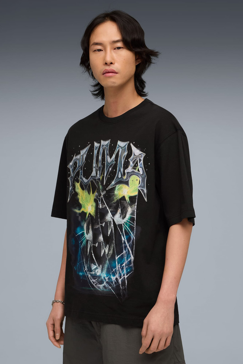 PUMA House of Graphics Men's Vintage Cat Boxy Tee outlook