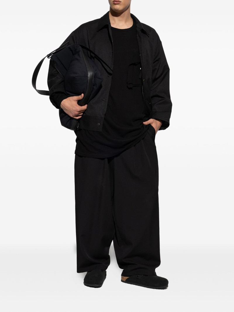 Yohji Yamamoto chest-pocket T-shirt outlook