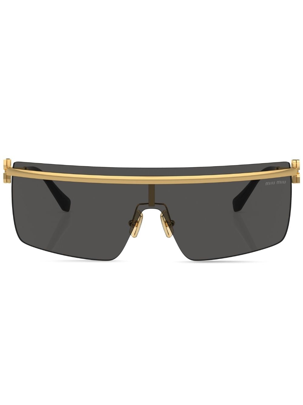 rimless tinted sunglasses - 1