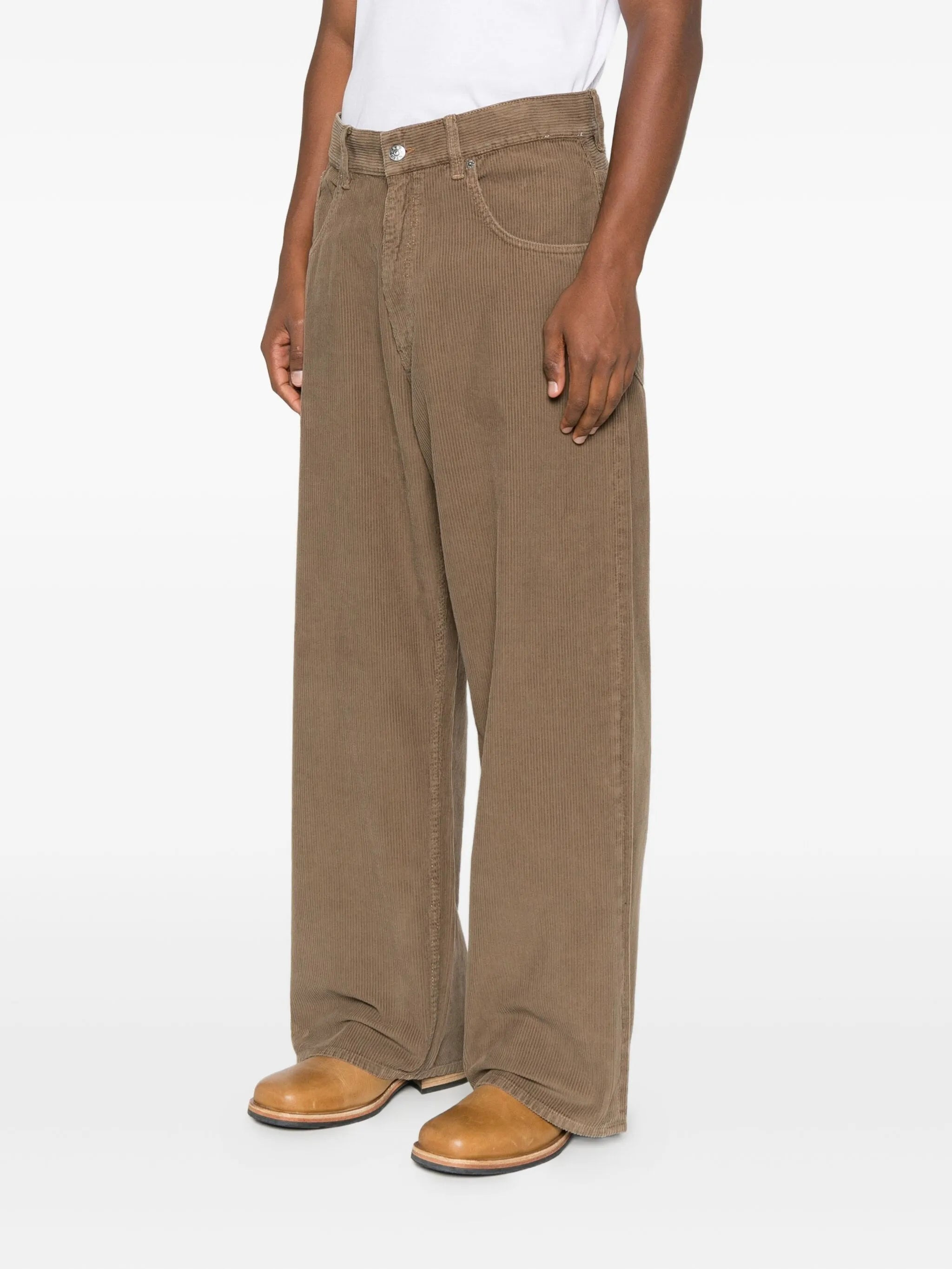 Sunflower Corduroy Wide-leg Jeans - 5