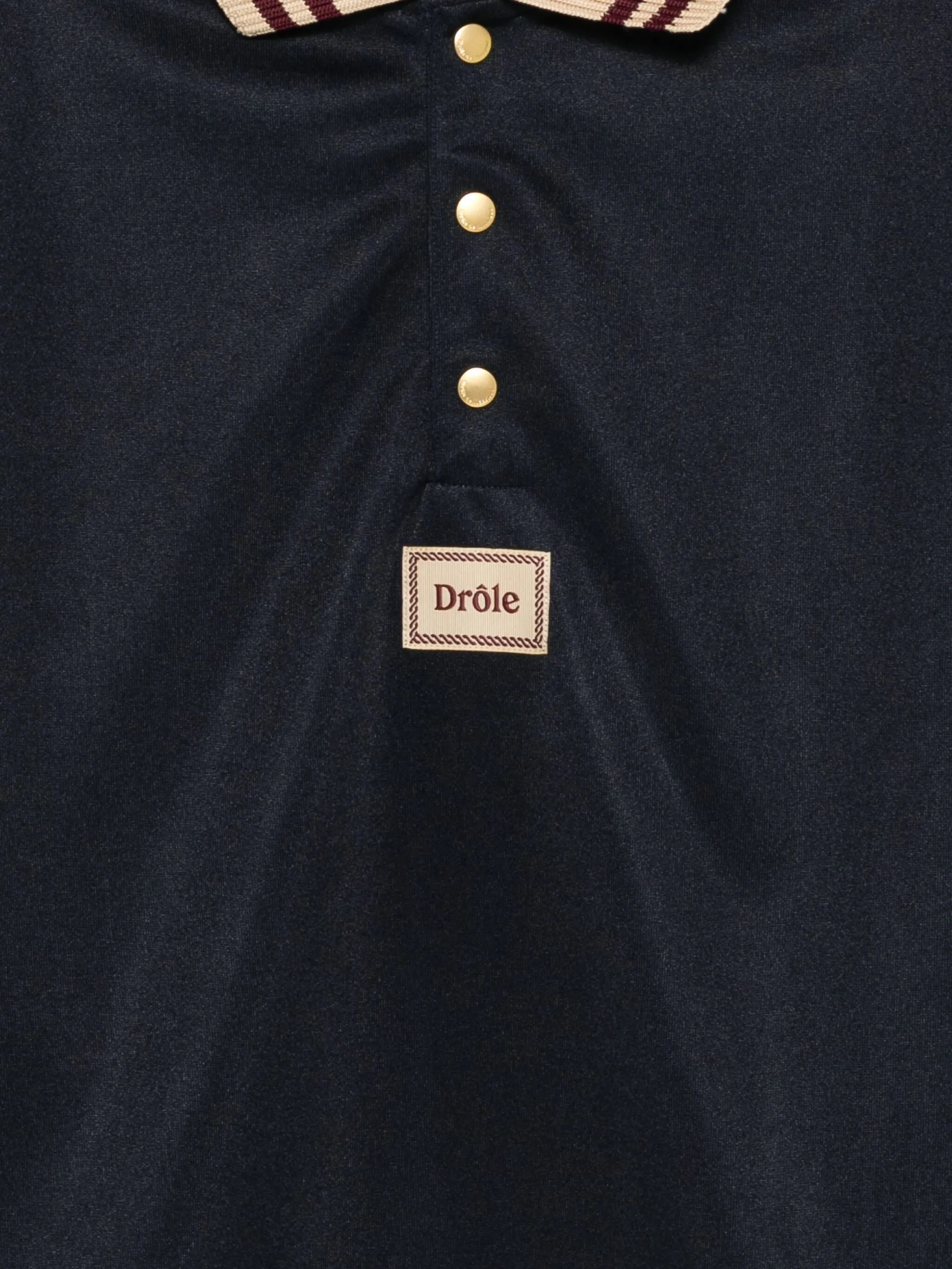 Drole De Monsieur Logo-patch Polo Shirt - 2