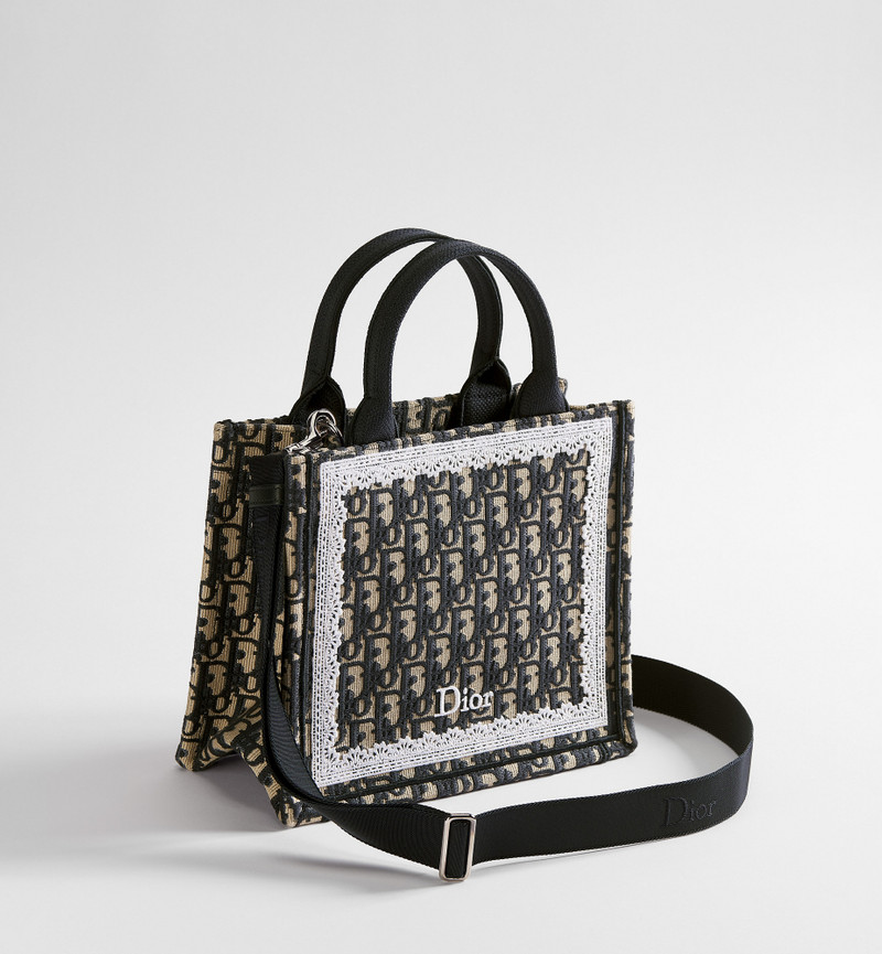 Dior Small Dior Book Tote with Strap outlook