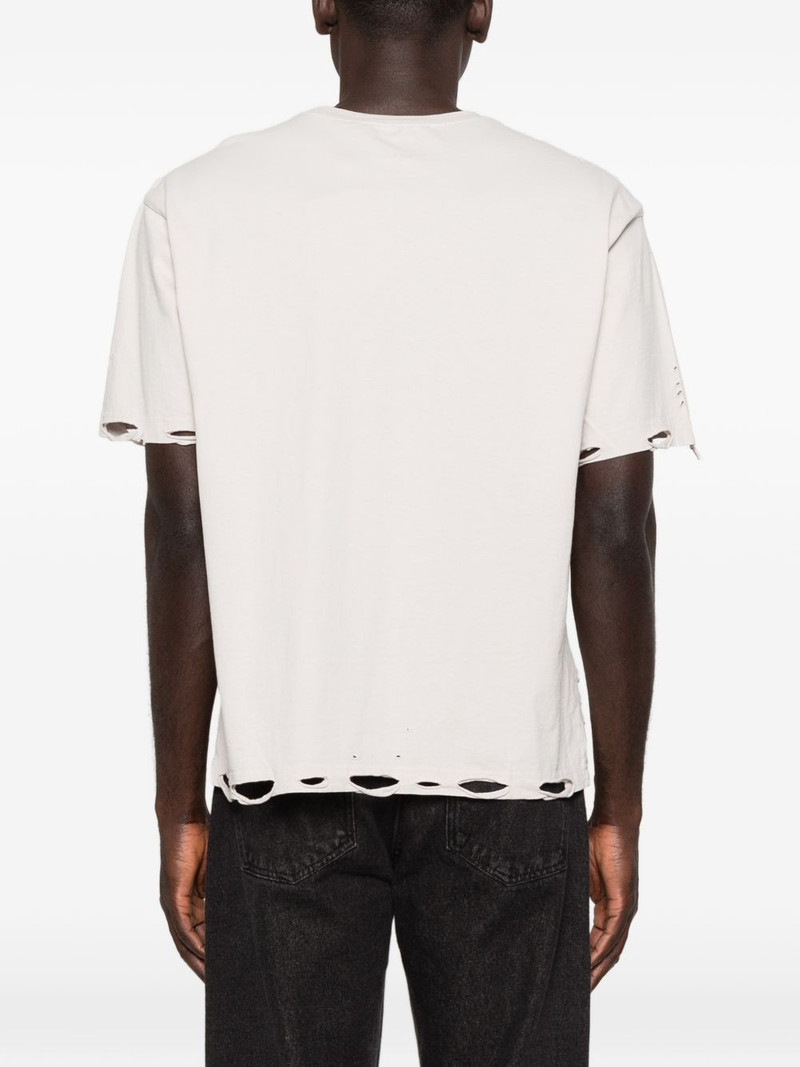 Tour 99 distressed print-detail T-shirt 4