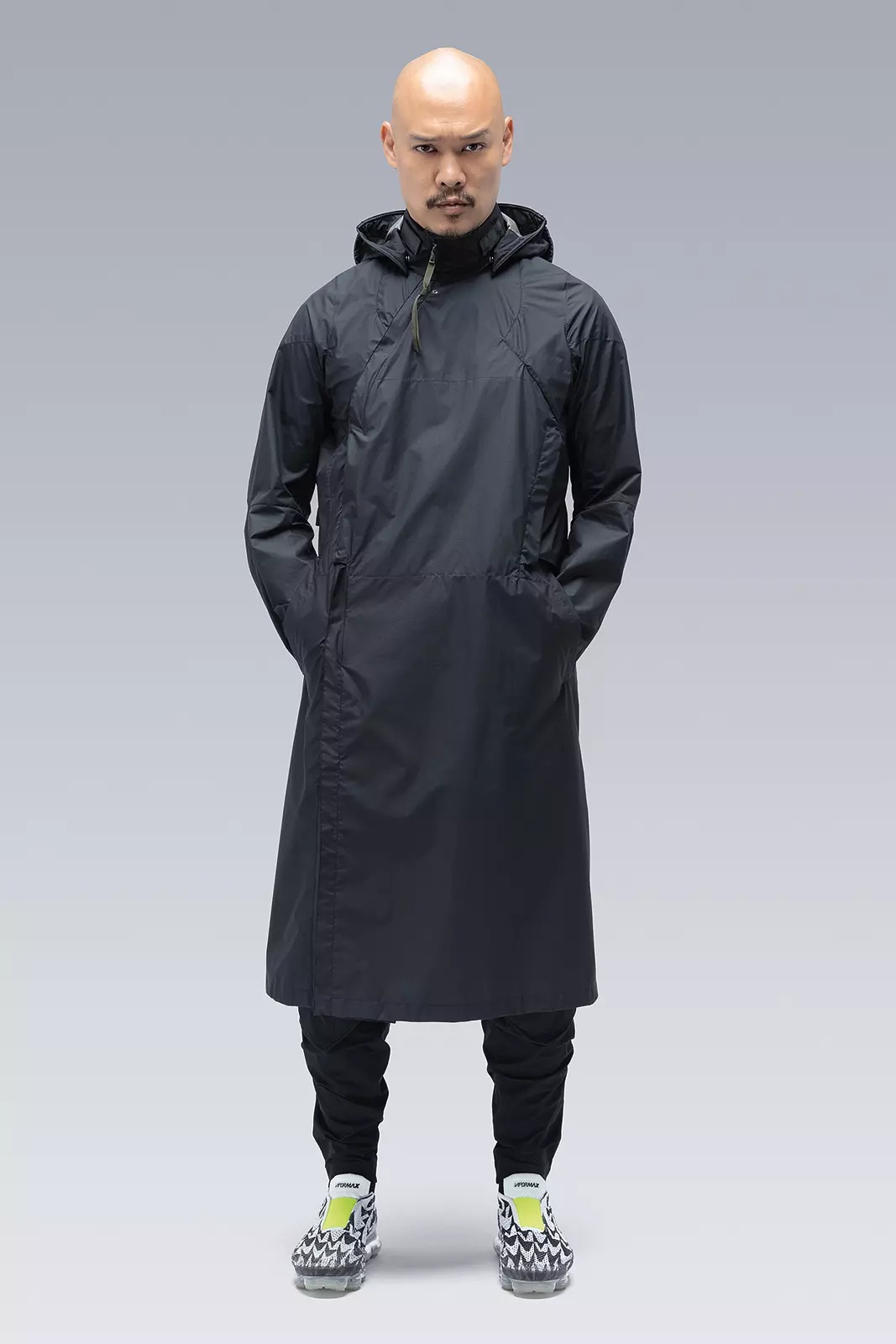 J82-WS 2L Gore-Tex Infinium™ Windstopper® Interops Coat Black - 7