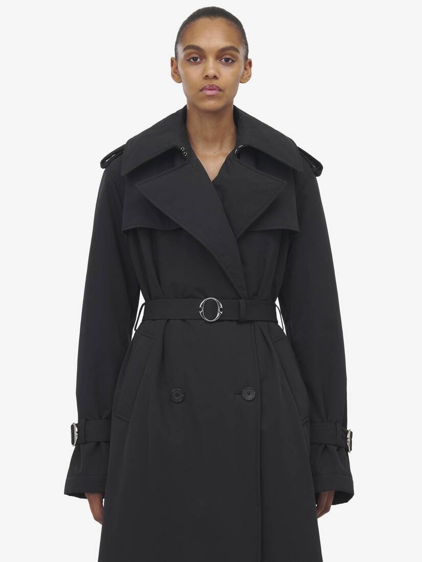 Double-breasted Trench Coat - 5