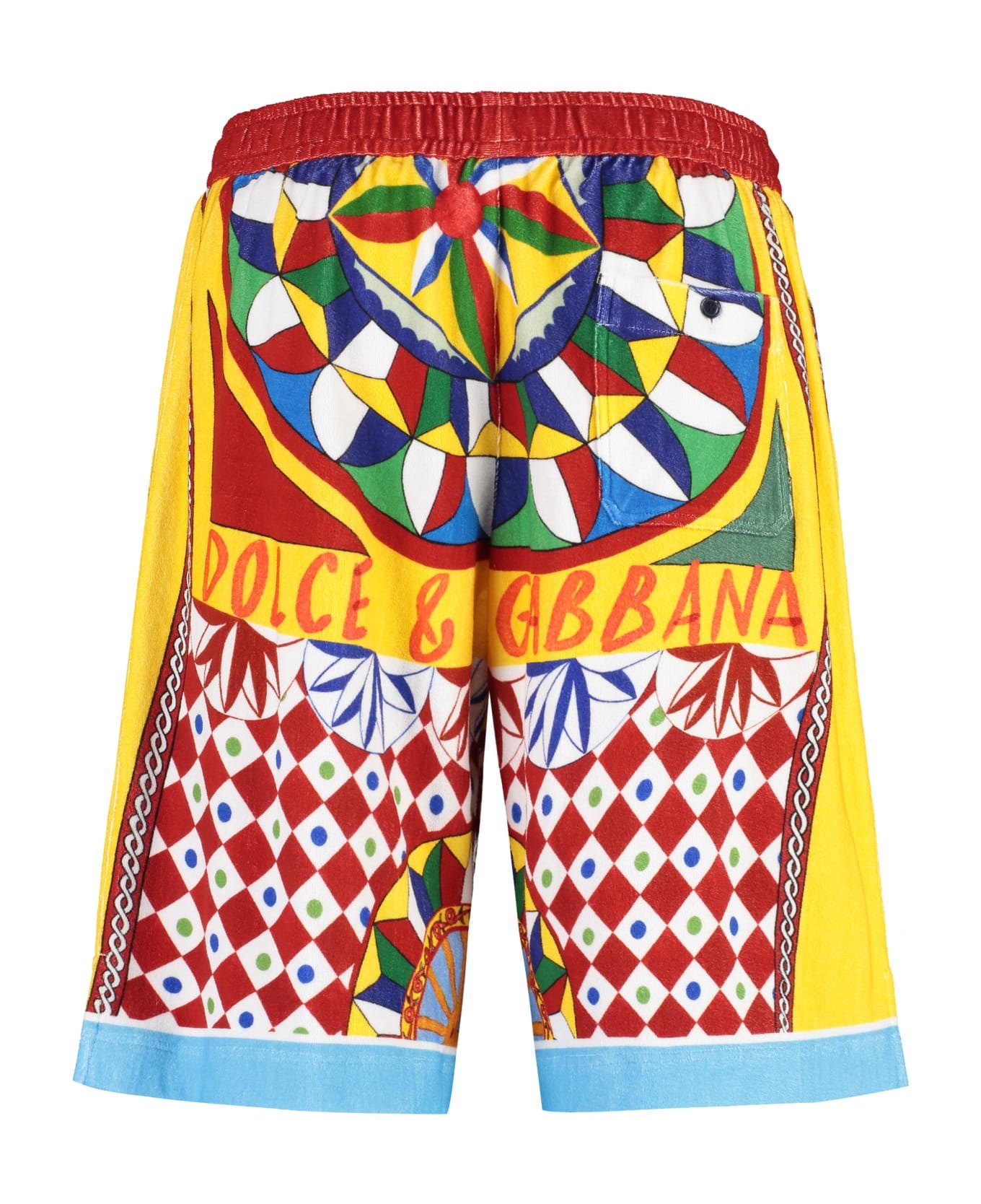 Printed Cotton Shorts - 2