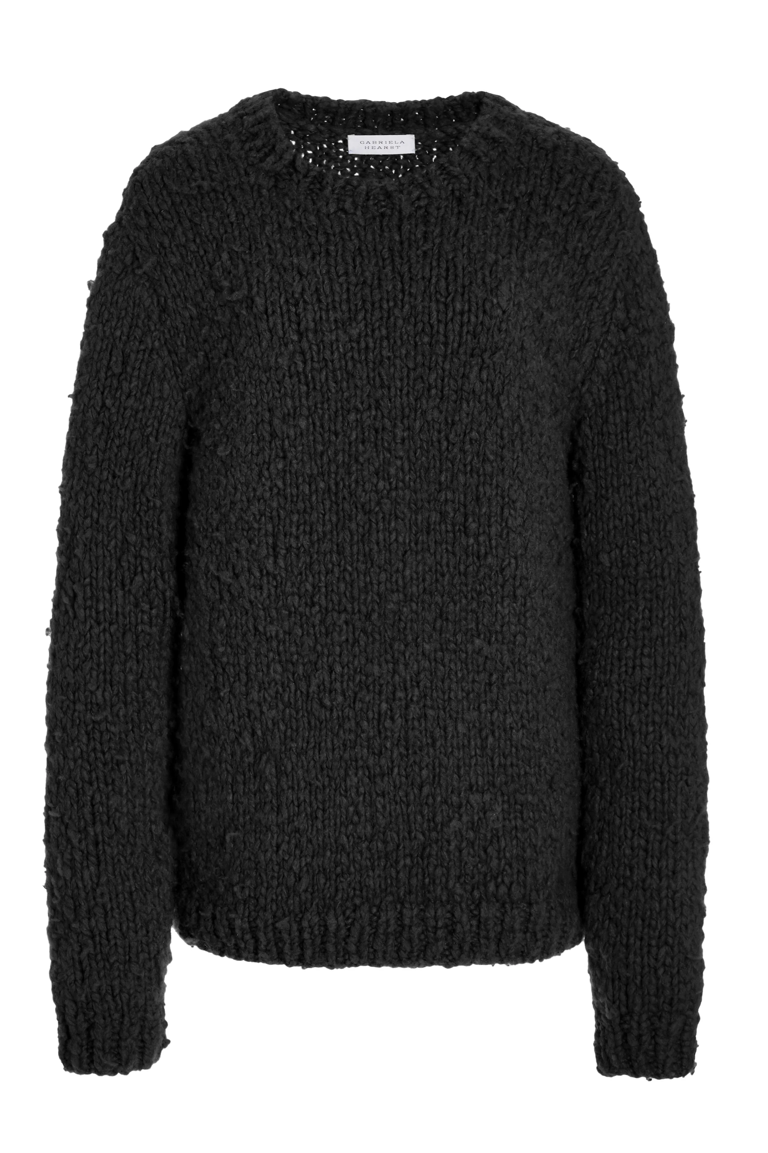 Lawrence Sweater in Black Welfat Cashmere - 1