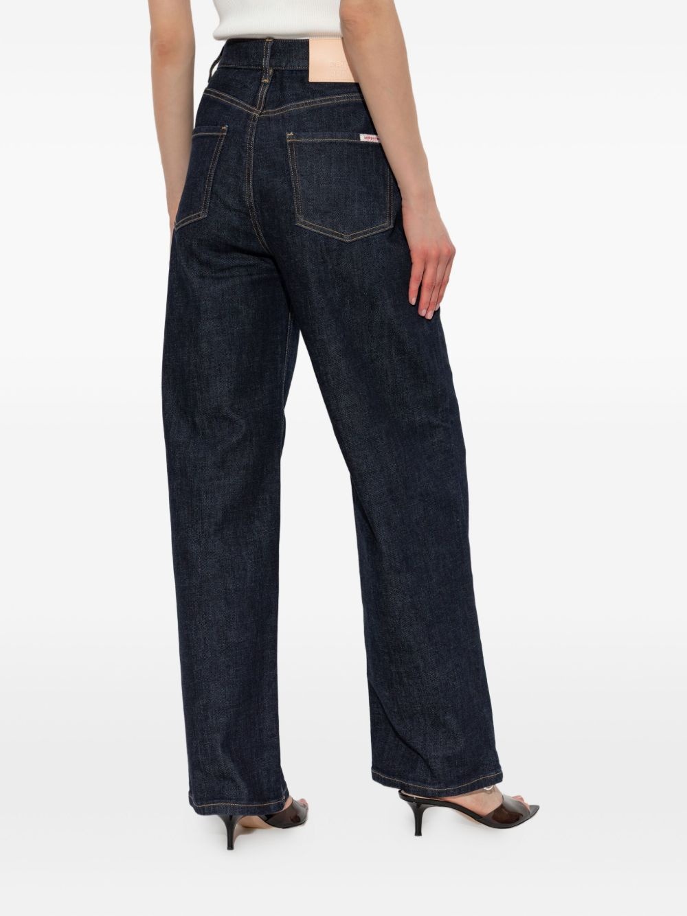 5-pockets straight jeans - 4