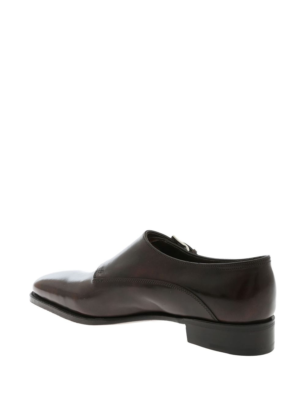 double-buckle monk shoes - 5