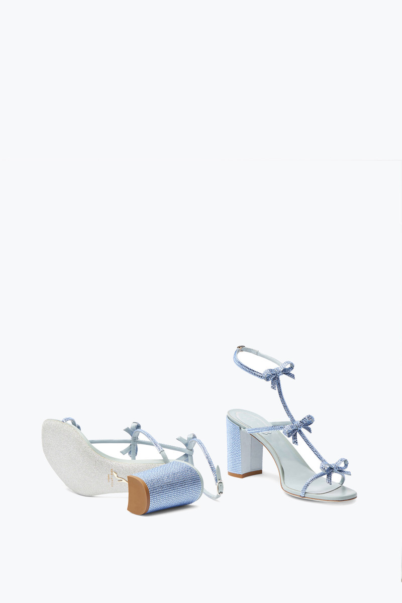 Caterina Crystal Powder Blue Sandal 80 6