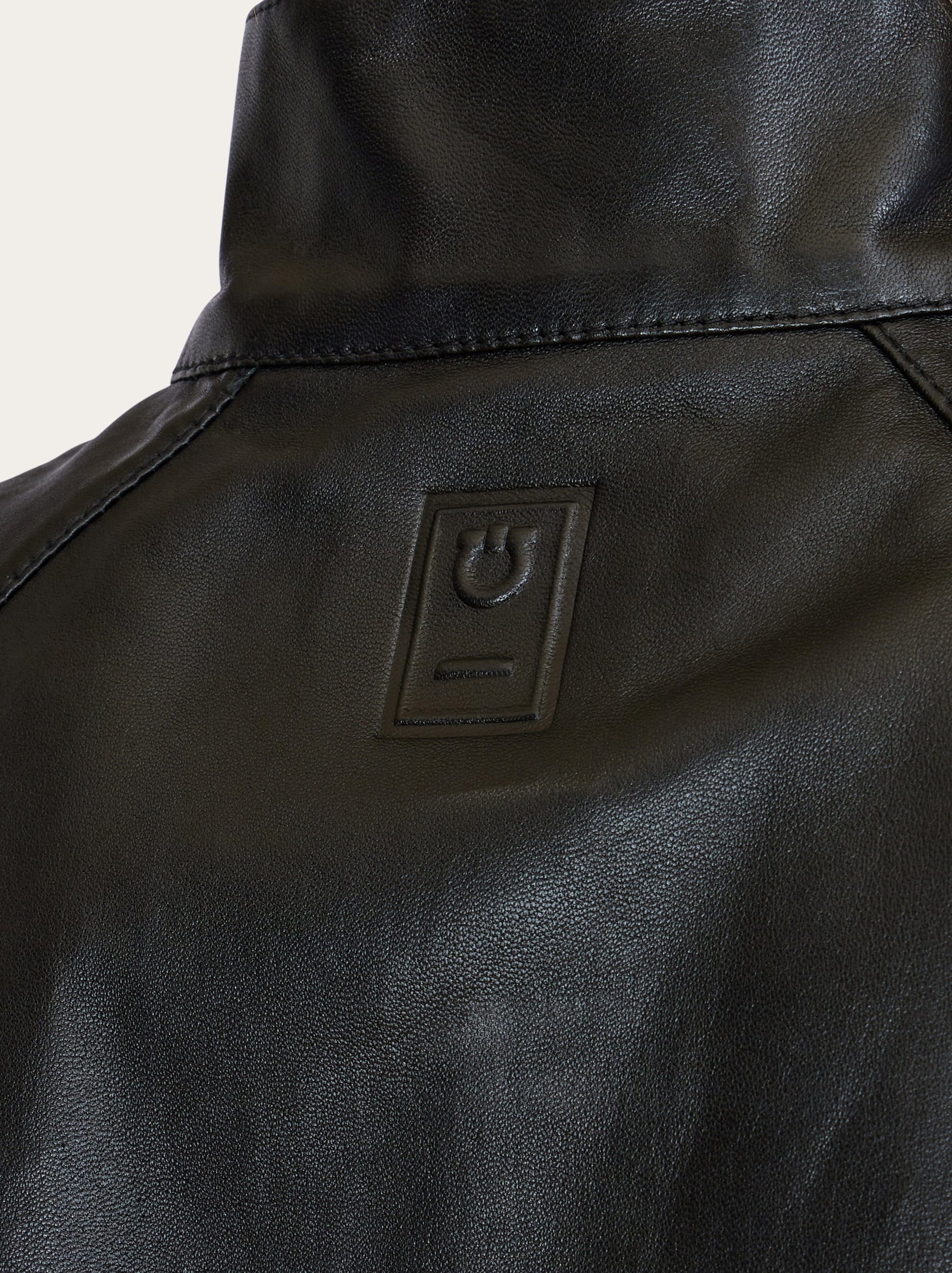 Cropped nappa bomber - 7