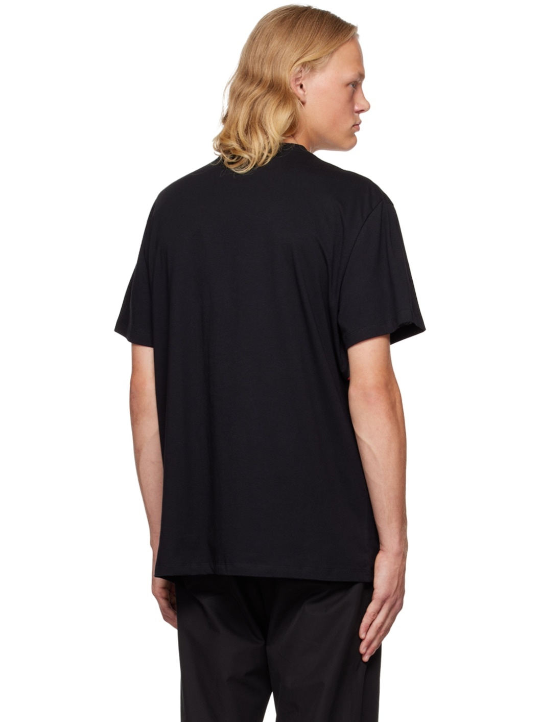 Black Selvedge Tape T-Shirt - 3