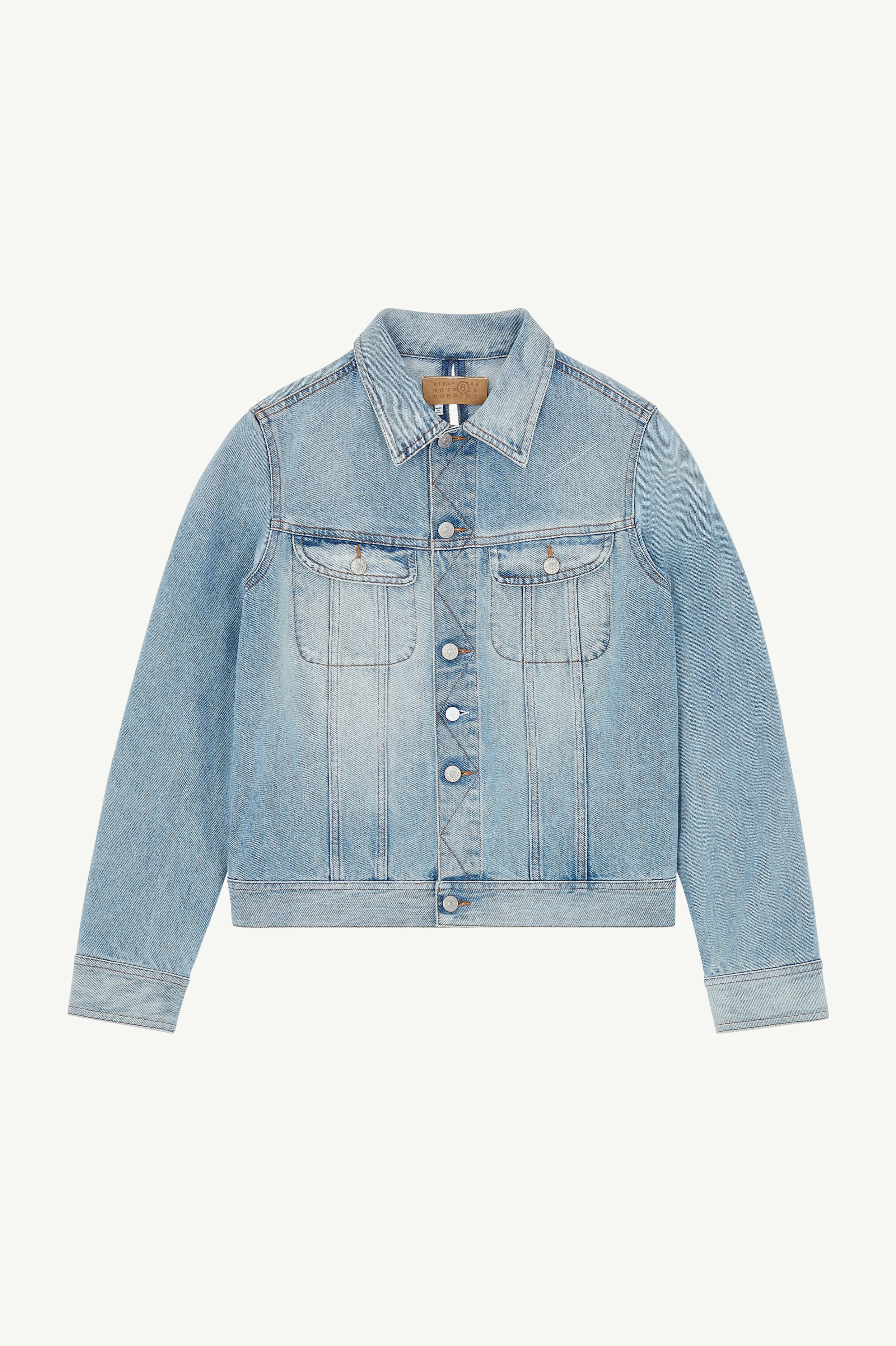 MM6 Maison Margiela Twist denim jacket | REVERSIBLE
