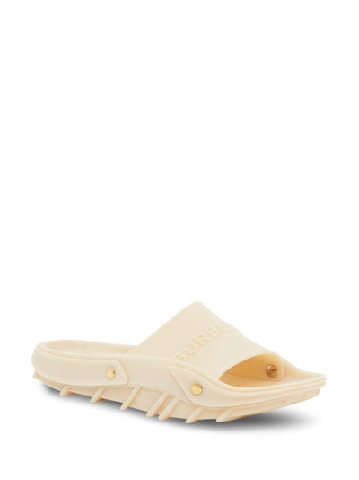 Burberry Bucklow logo slides outlook