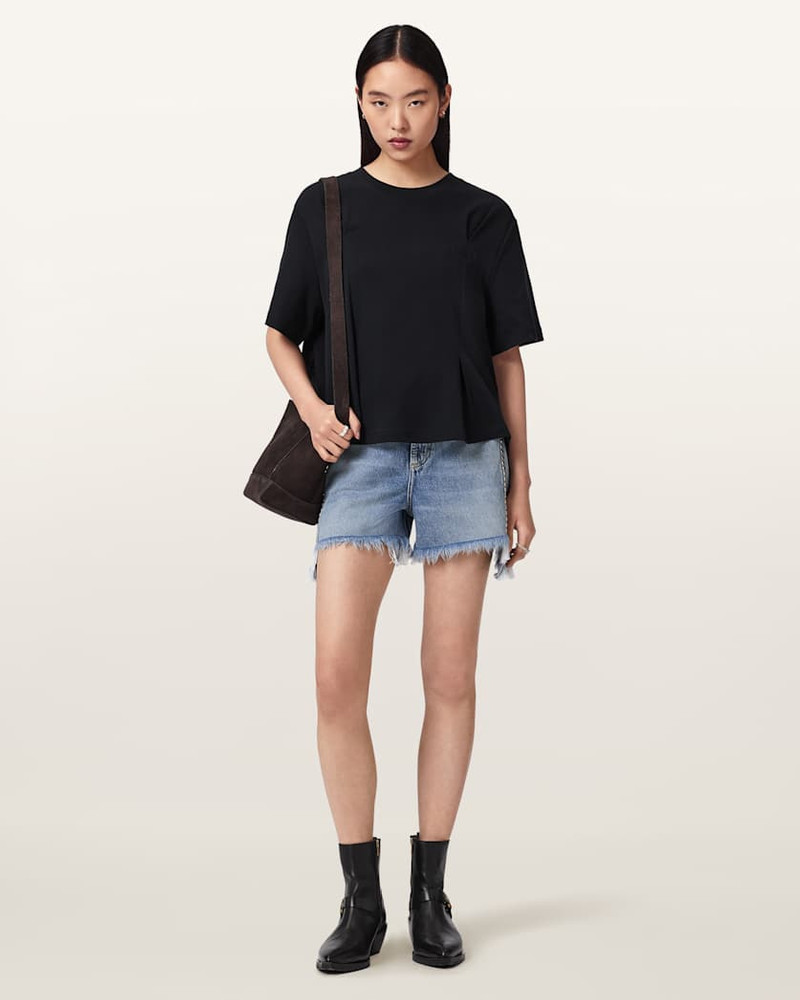 ALLSAINTS SOFIA LISA BOXY EMBROIDERED T-SHIRT outlook